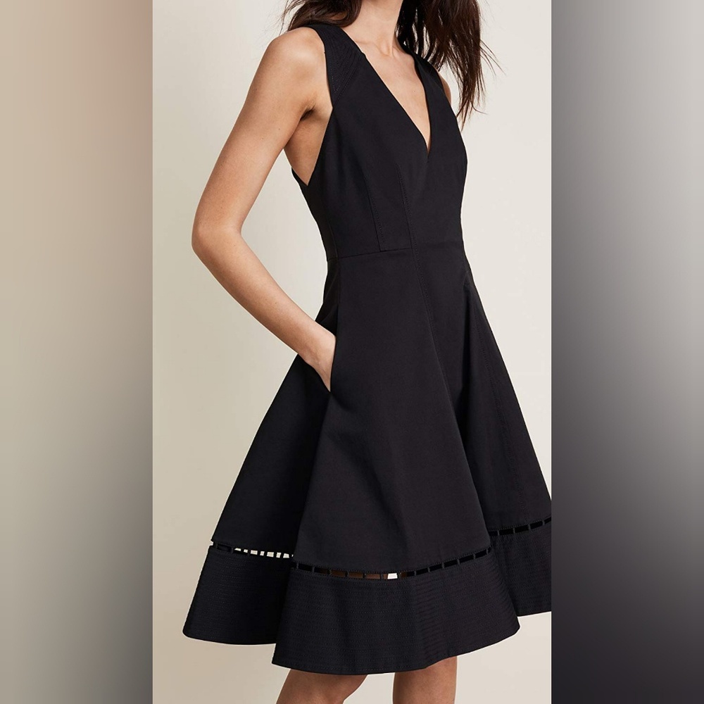 Zac Posen jazz skater dress with pockets